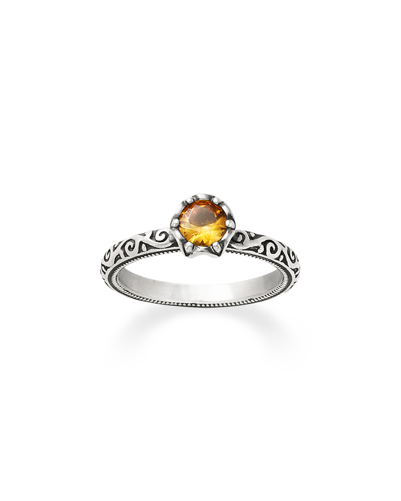 Consuela Cherished Birthstone Ring with Citrine
– Consuela
