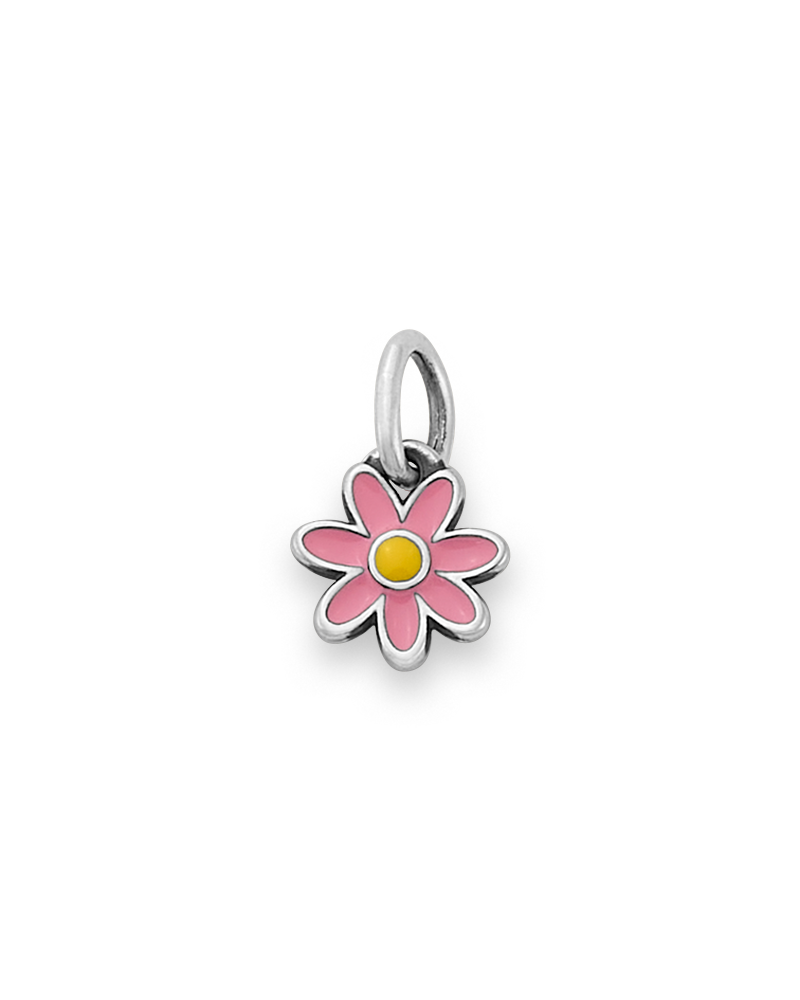 Consuela Enamel Pink and Yellow Mini Flower Charm
– Consuela