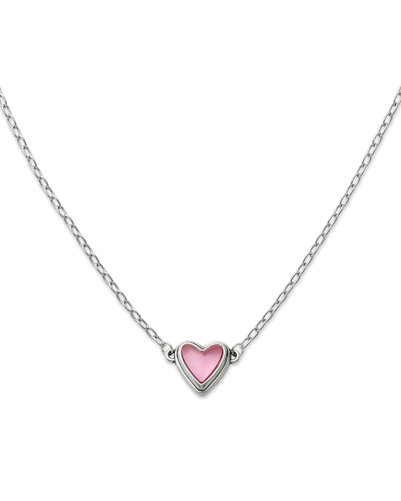Consuela Sweetheart Pink Doublet Necklace
– Consuela
