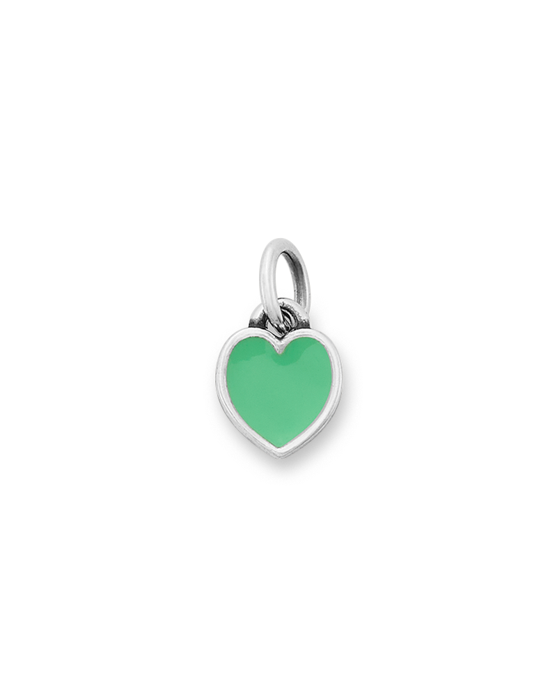 Consuela Enamel Green Connected Hearts Charm
– Consuela