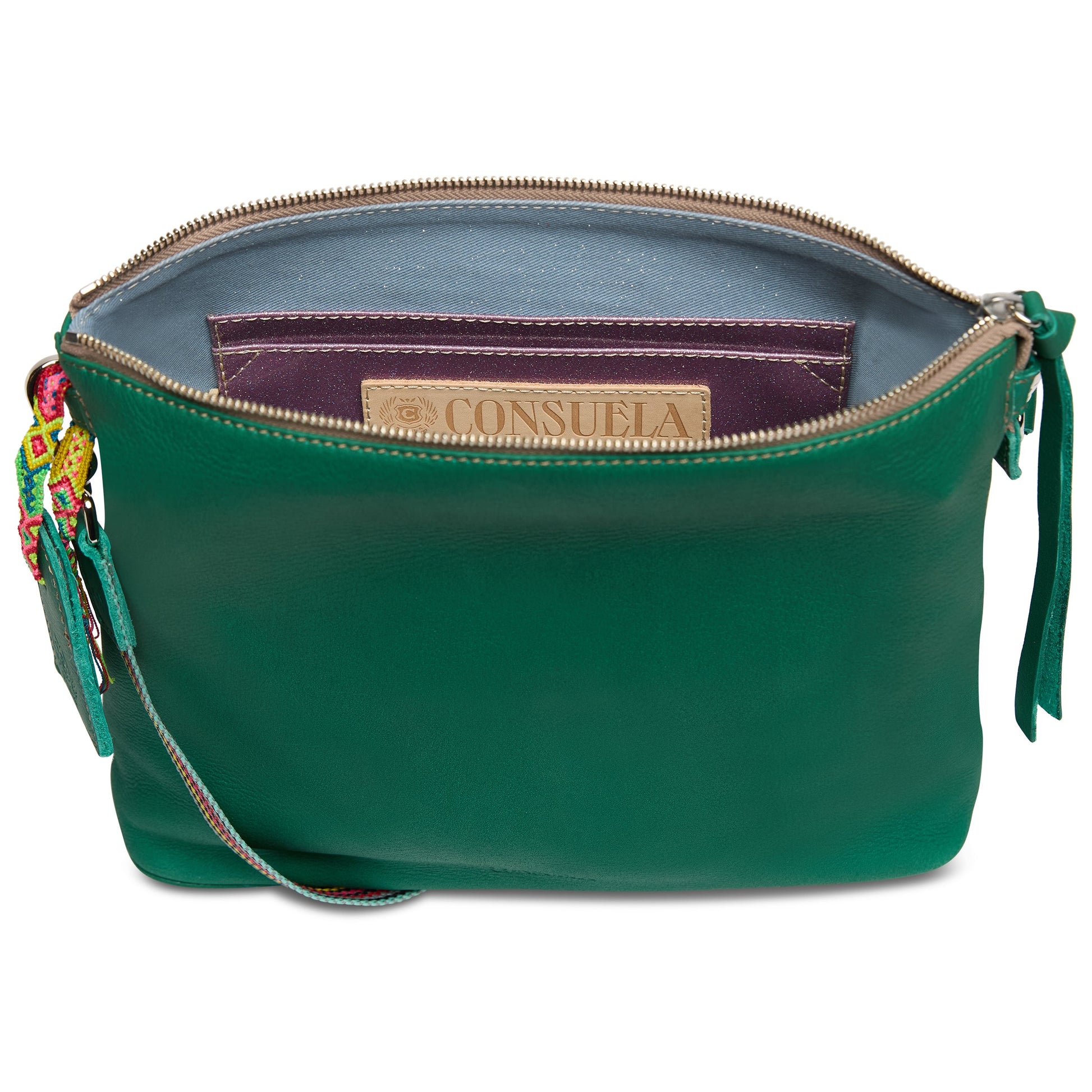 Consuela Crossbody Bag - Teal Downtown
