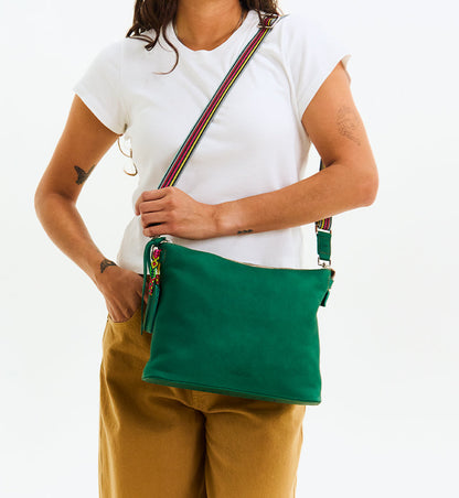 Consuela Crossbody Bag - Teal Downtown