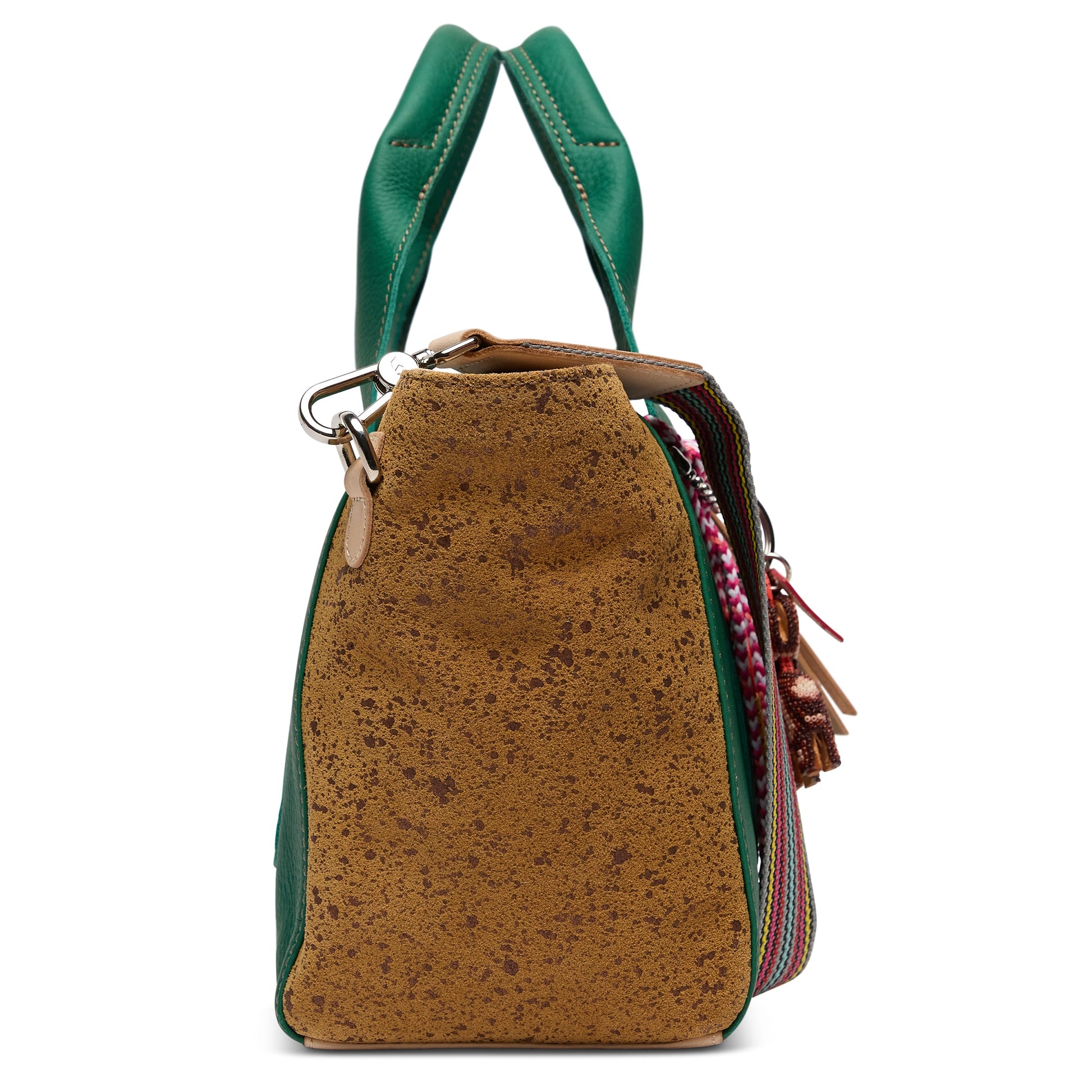 Consuela Crossbody Bag - Teal City Satchel