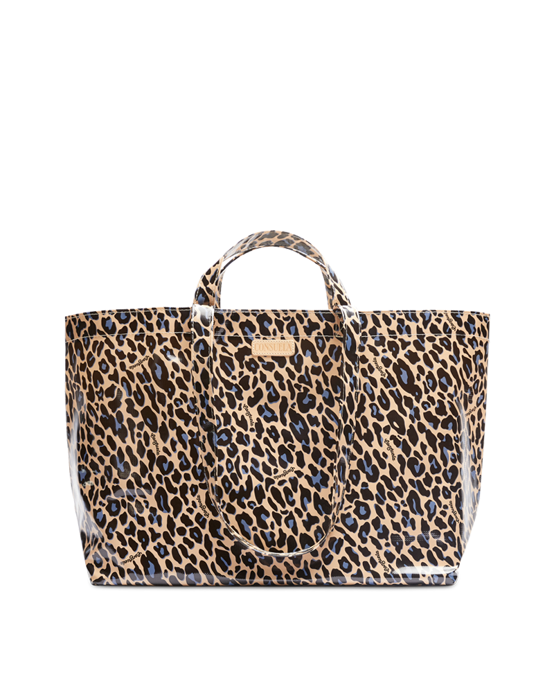 Consuela Blue Jag Jumbo Bag  Totes & Accessories - Austin, Texas