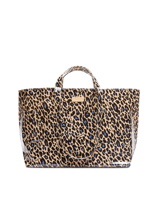Consuela Blue Jag Jumbo Bag  Totes & Accessories - Austin, Texas