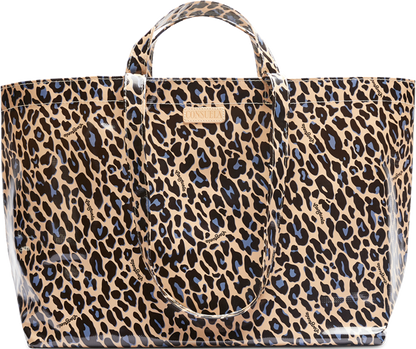 Consuela Blue Jag Jumbo Bag  Totes & Accessories - Austin, Texas