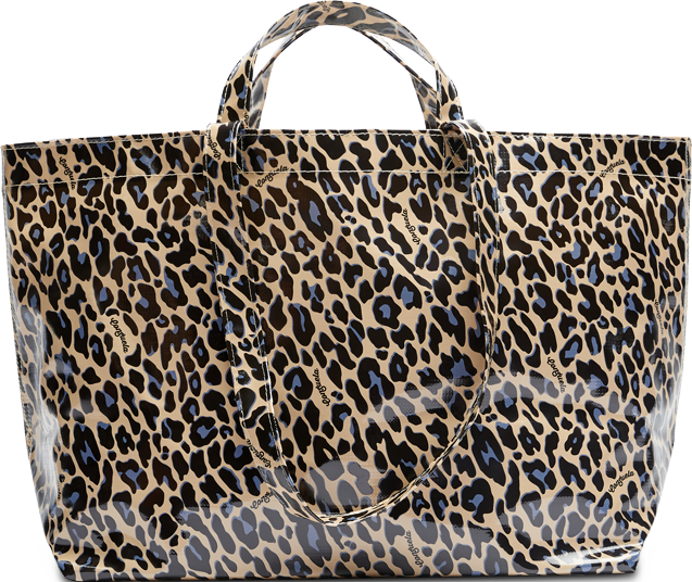 Consuela Blue Jag Jumbo Bag  Totes & Accessories - Austin, Texas