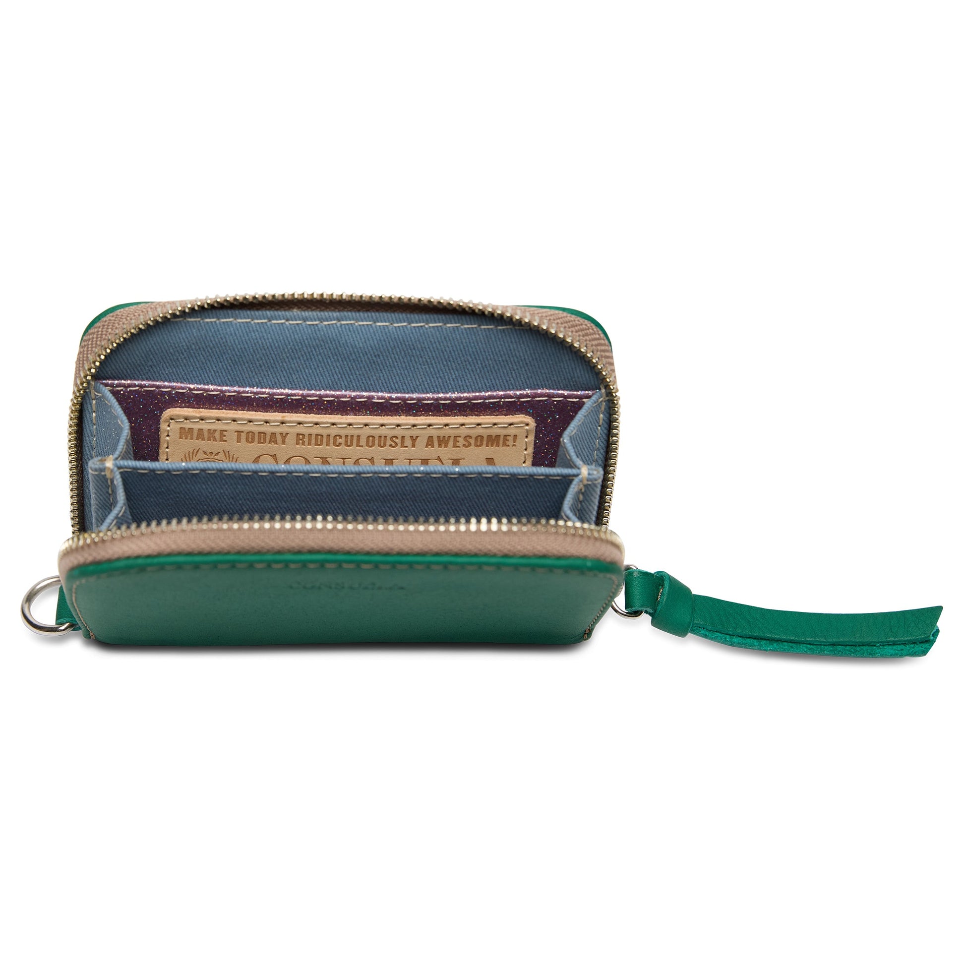 Consuela Wallet - Teal Zippy