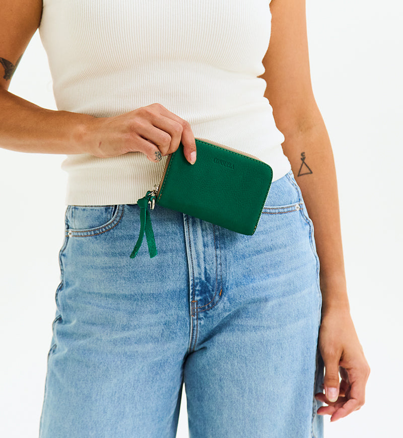 Consuela Wallet - Teal Zippy