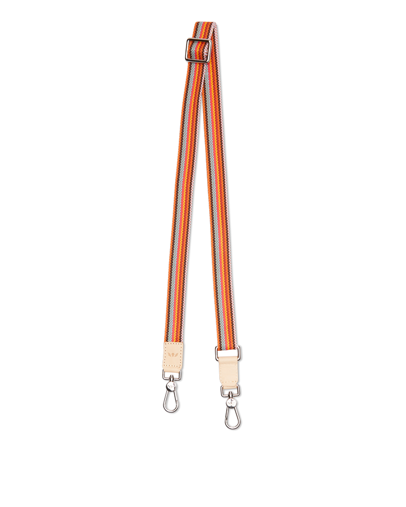 Consuela Orange Slim Webbing Crossbody Strap
 – Consuela