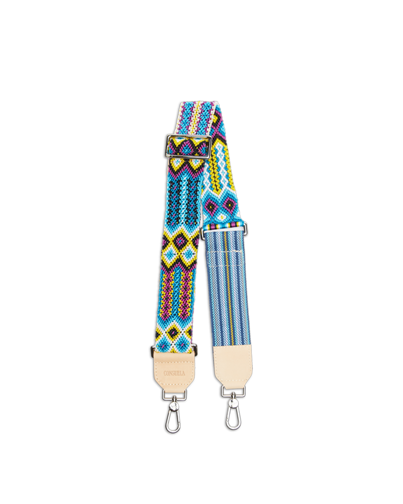 Consuela Bag Strap - Blueberry Woven Crossbody