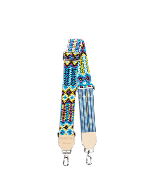 Consuela Bag Strap - Blueberry Woven Crossbody