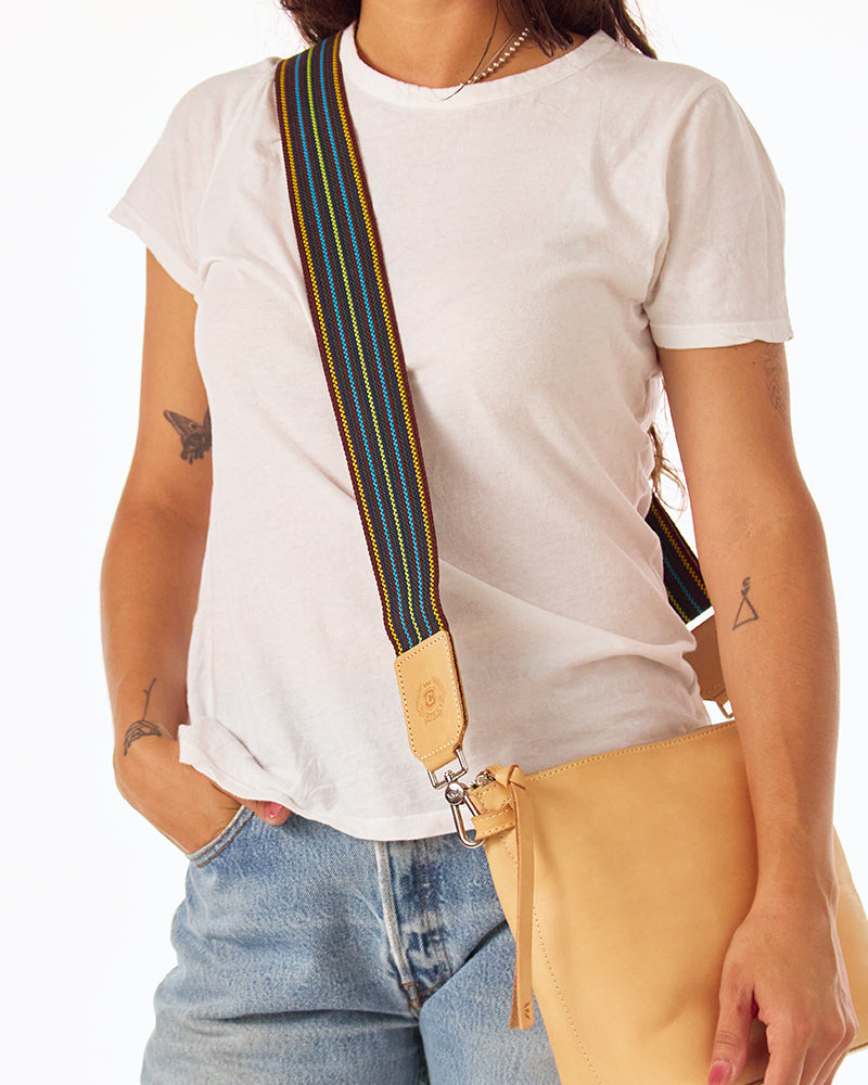 Consuela Bag Strap - Kiwi Webbing Crossbody