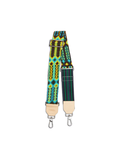 Consuela Bag Strap - Kiwi Woven Crossbody