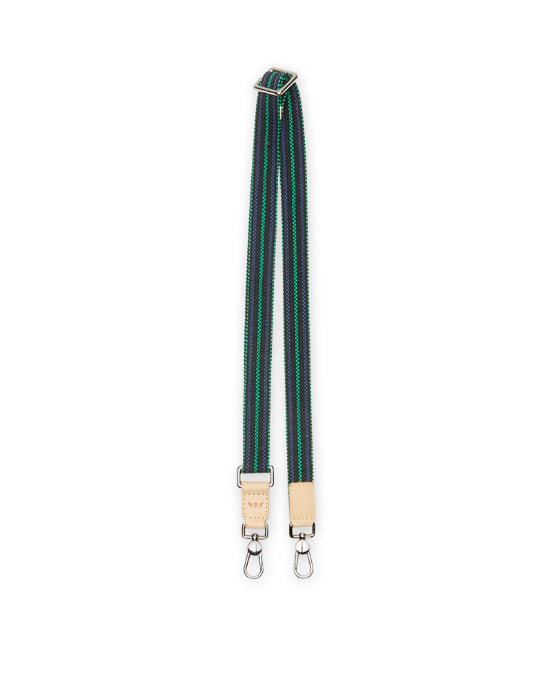 Consuela Bag Strap - Wintergreen Slim Webbing Crossbody