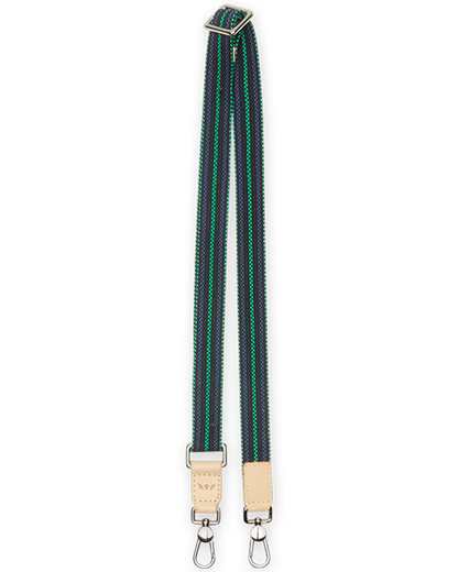Consuela Bag Strap - Wintergreen Slim Webbing Crossbody