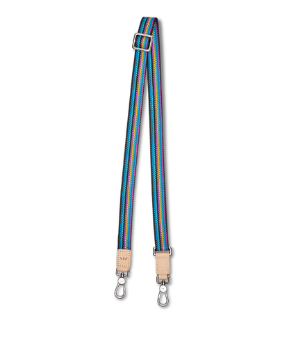 Consuela Bag Strap - Blueberry Slim Webbing Crossbody