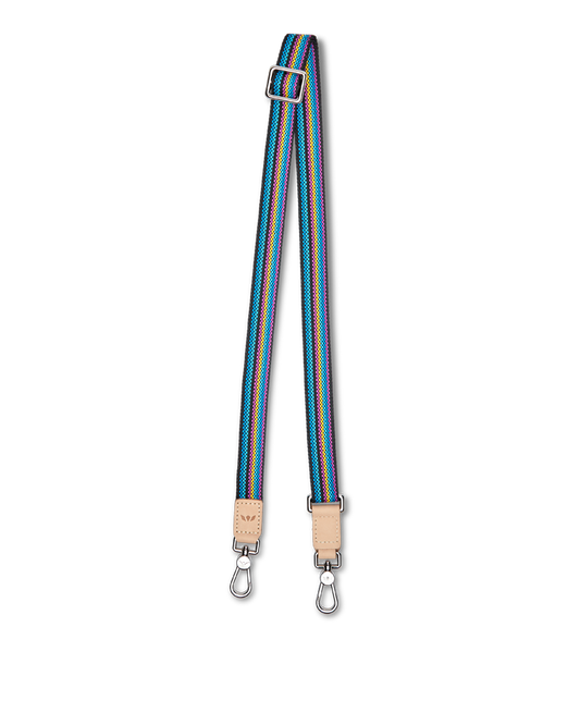 Consuela Bag Strap - Blueberry Slim Webbing Crossbody