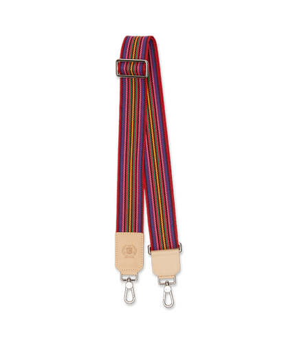 Consuela Pink Webbing Crossbody Strap
 – Consuela