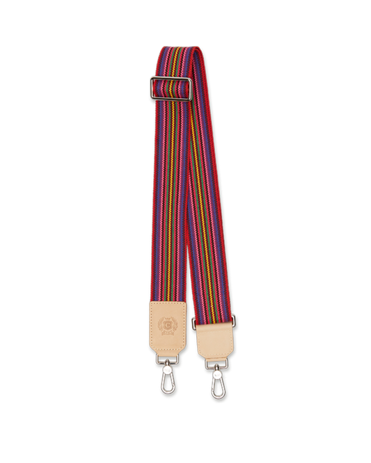 Consuela Pink Webbing Crossbody Strap
 – Consuela