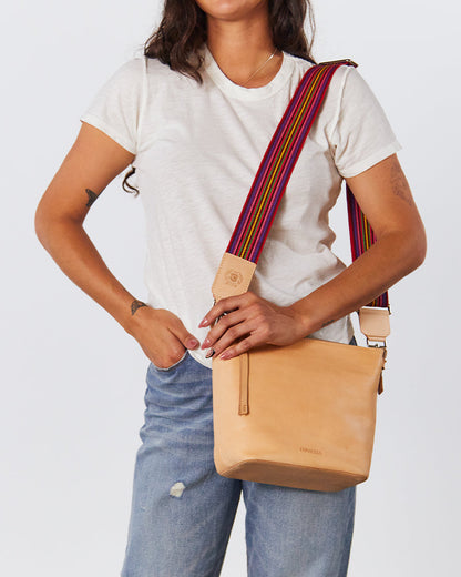 Consuela Pink Webbing Crossbody Strap
 – Consuela