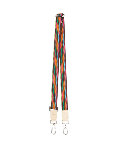 Consuela Brown Slim Webbing Crossbody Strap
 – Consuela