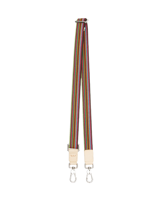 Consuela Brown Slim Webbing Crossbody Strap
 – Consuela