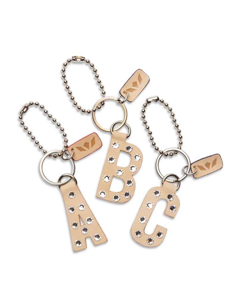 Consuela Bag Charm - Iced Alphabet