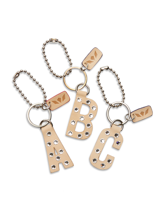 Consuela Bag Charm - Iced Alphabet