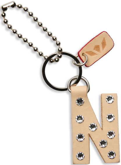 Consuela Bag Charm - Iced Alphabet