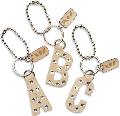 Consuela Bag Charm - Iced Alphabet