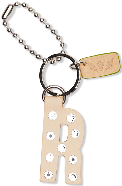 Consuela Bag Charm - Iced Alphabet