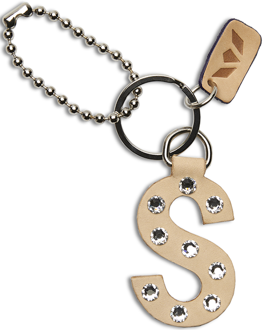 Consuela Bag Charm - Iced Alphabet