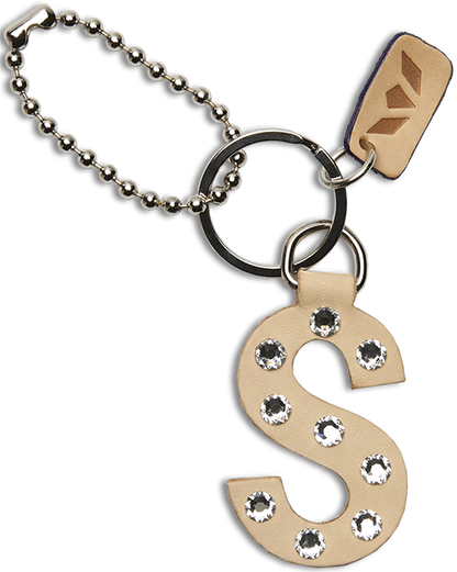 Consuela Bag Charm - Iced Alphabet