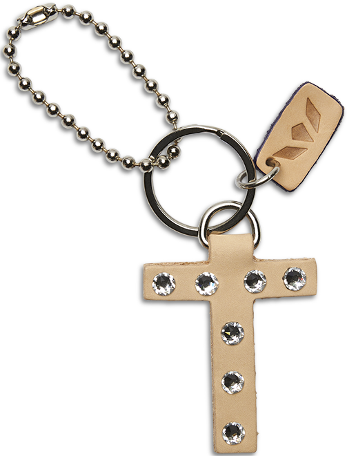 Consuela Bag Charm - Iced Alphabet