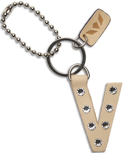 Consuela Bag Charm - Iced Alphabet