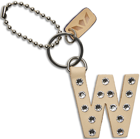 Consuela Bag Charm - Iced Alphabet