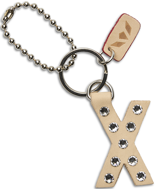 Consuela Bag Charm - Iced Alphabet
