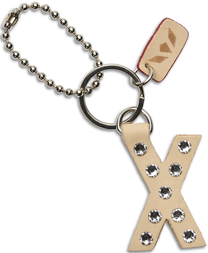 Consuela Bag Charm - Iced Alphabet