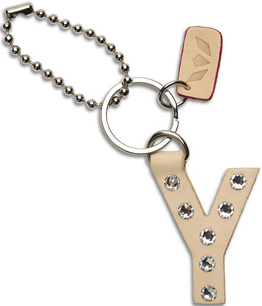 Consuela Bag Charm - Iced Alphabet
