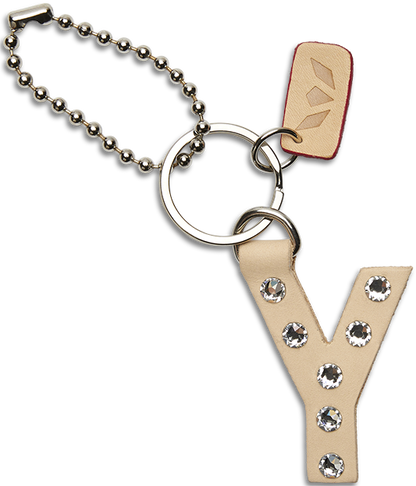 Consuela Bag Charm - Iced Alphabet