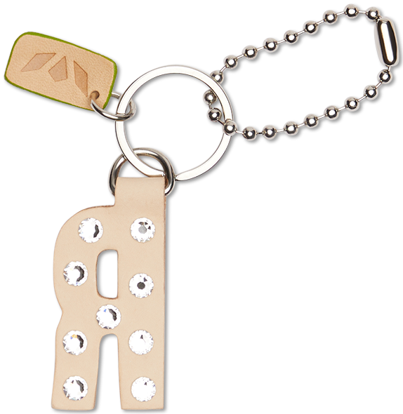 Consuela Bag Charm - Iced Alphabet