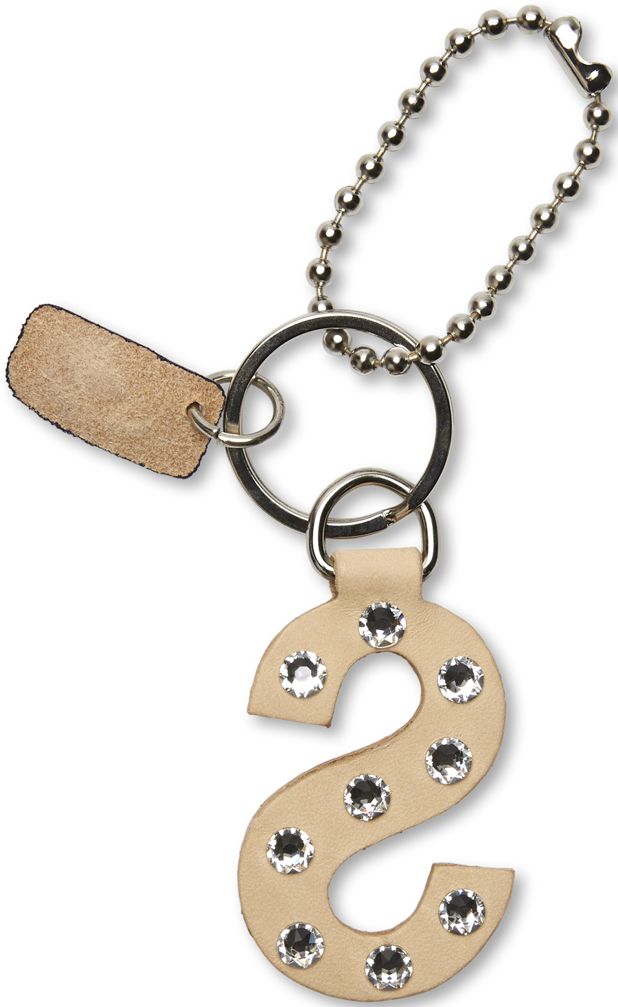 Consuela Bag Charm - Iced Alphabet