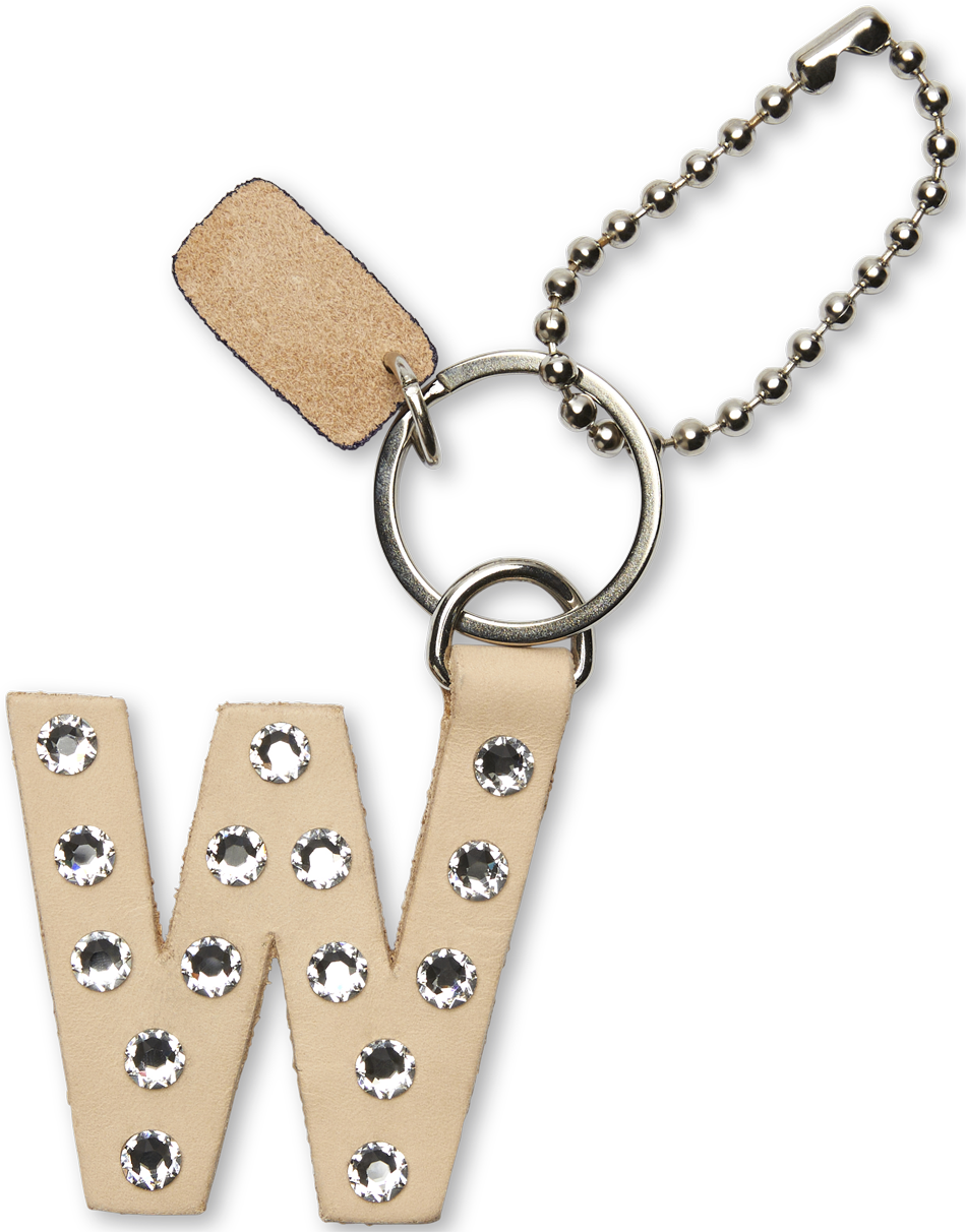 Consuela Bag Charm - Iced Alphabet