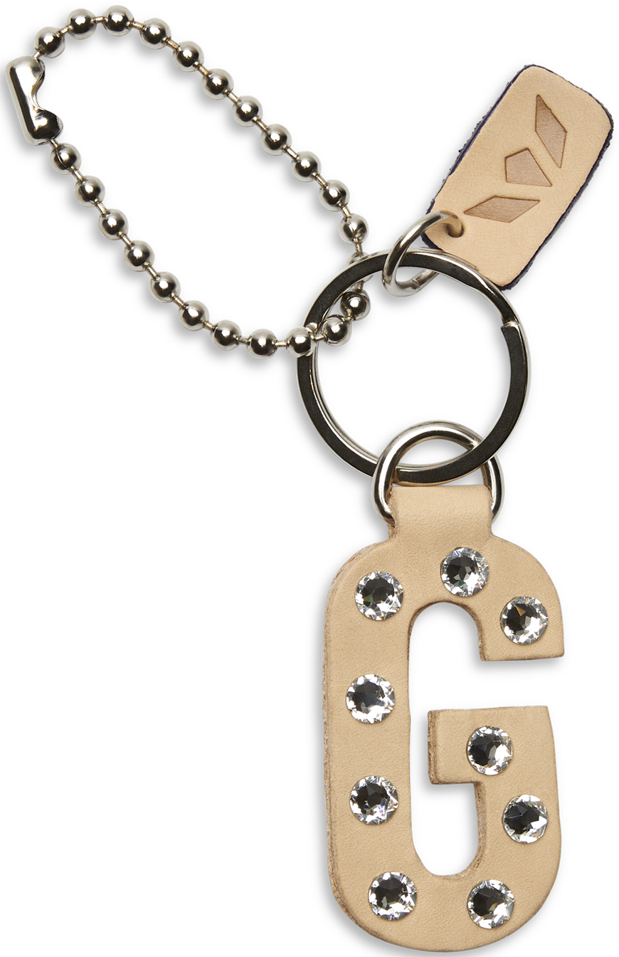 Consuela Bag Charm - Iced Alphabet
