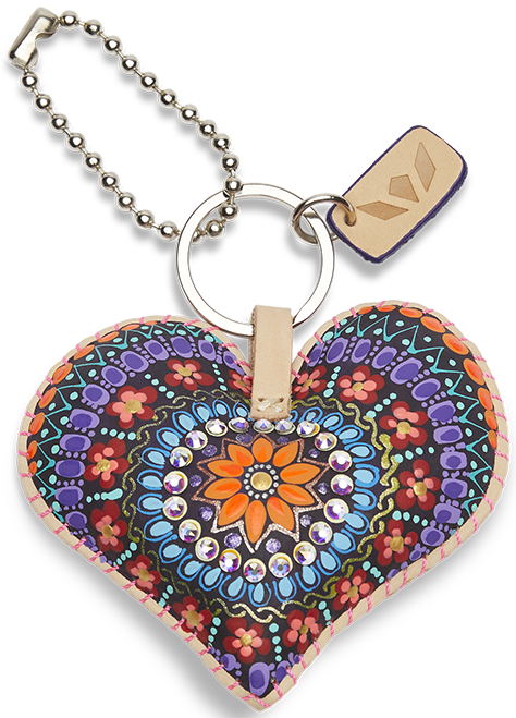 Consuela Bag Charm - Warm Heart