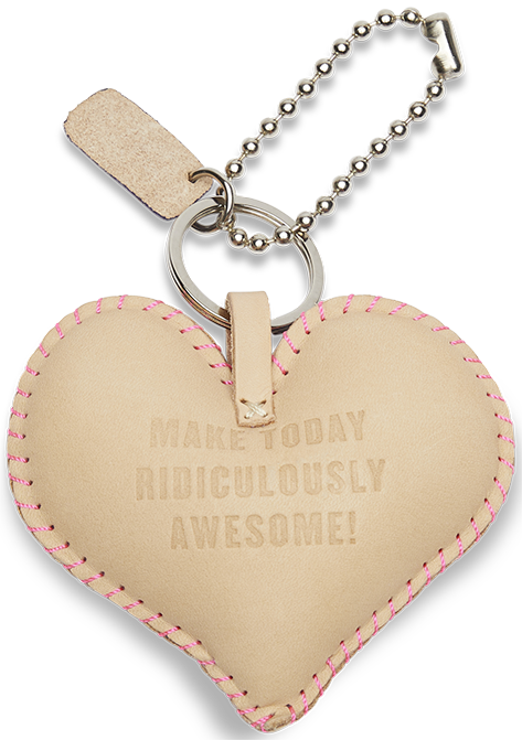 Consuela Bag Charm - Warm Heart