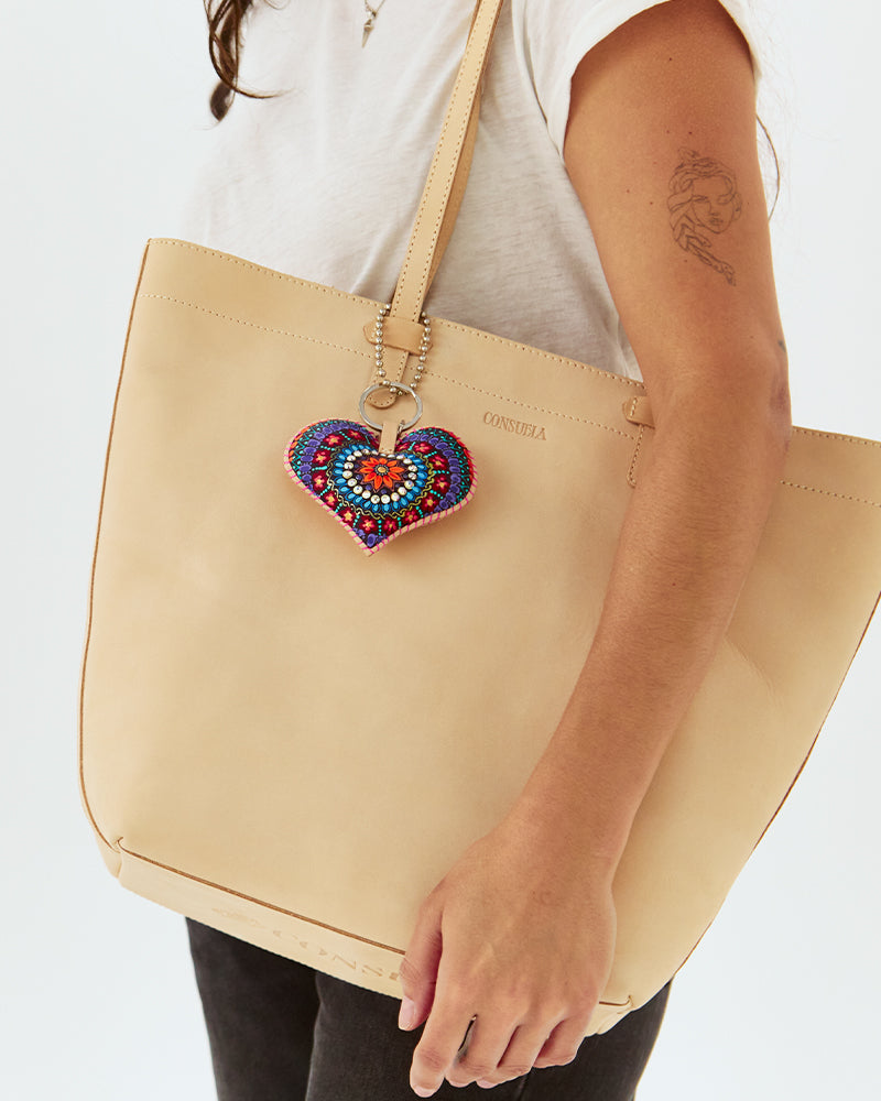 Consuela Bag Charm - Warm Heart