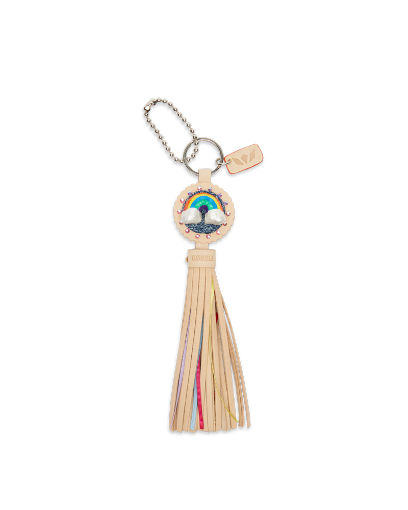 Consuela Bag Charm - Over the Rainbow