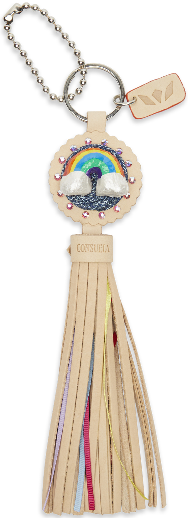 Consuela Bag Charm - Over the Rainbow